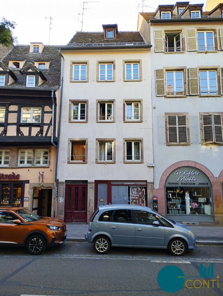 Immeuble au centre-ville de Strasbourg quartier Krutenau - Strasbourg